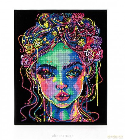 Diamond Dotz - Adults Flocked Neon Girl