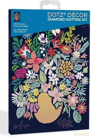 Diamond Dotz - Adults Wild Flowers