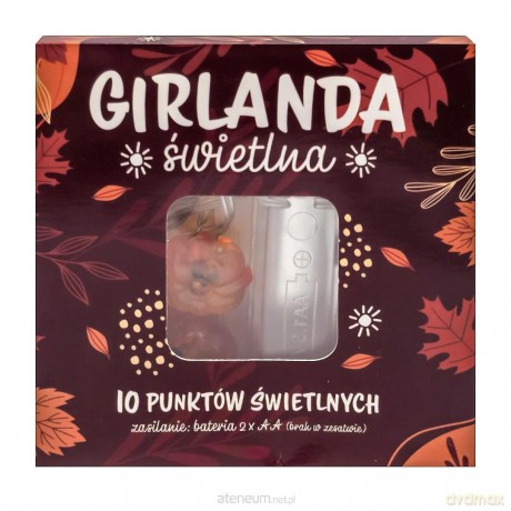Girlanda świetlna led dynie