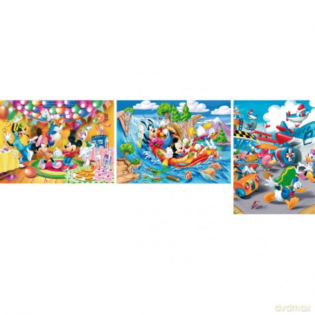 Clementoni 3x48 El. Miki [PUZZLE]