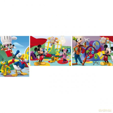 Clementoni 3x48 El. Myszka Miki [PUZZLE]