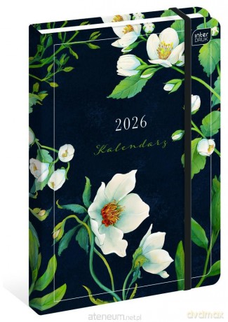 Kalendarz 2026 książkowy A5/192K Mat+UV Fiori [KALENDARZ]