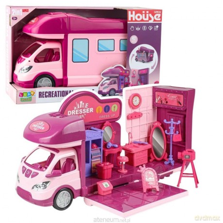 Kamper rozkładany dla lalek 42el