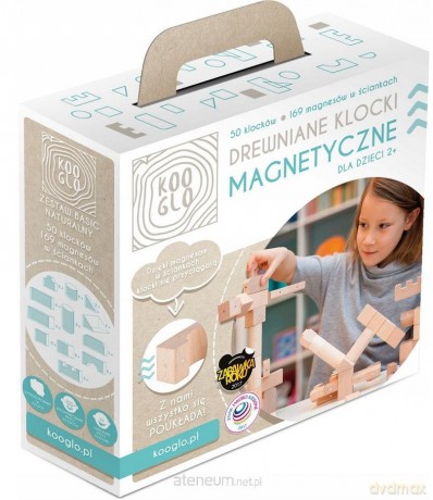 Klocki drewniane Basic Natural 50szt [KLOCKI]