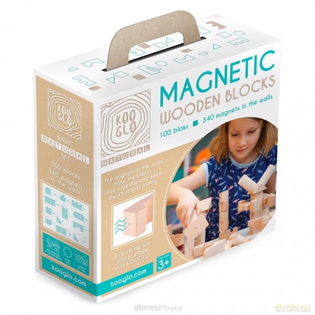 Klocki drewniane Mega Natural 100szt [KLOCKI]