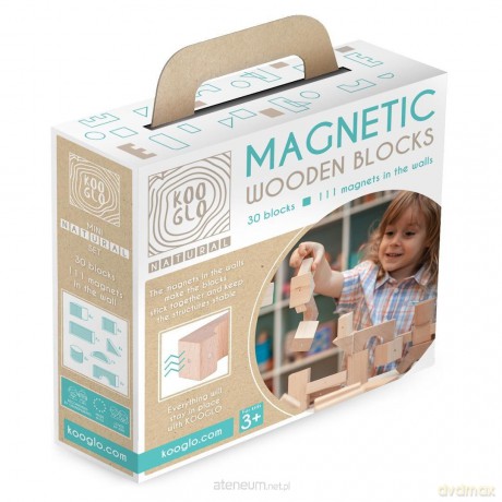 Klocki drewniane Mini Natural 30szt [KLOCKI]