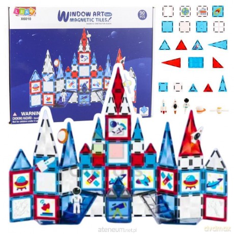 Klocki konstrukcyjne magnetyczne 90el [KLOCKI]