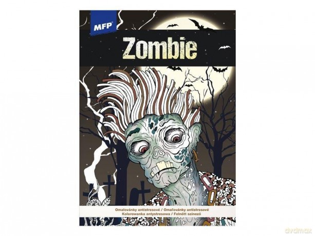 Kolorowanka antystresowa Zombie 210x290mm