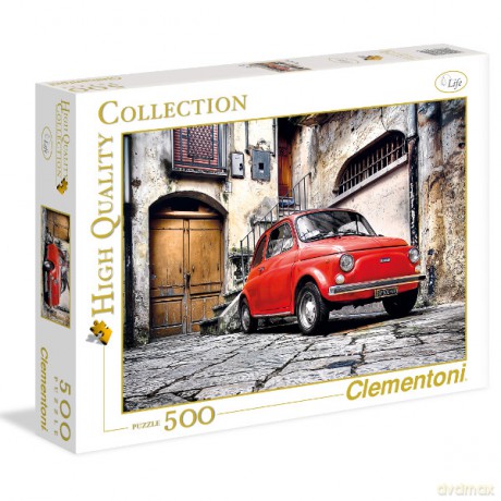 Clementoni 500 El. Fiat  500 [PUZZLE]