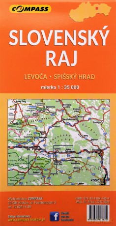Mapa - Słowacki Raj 1:35 000