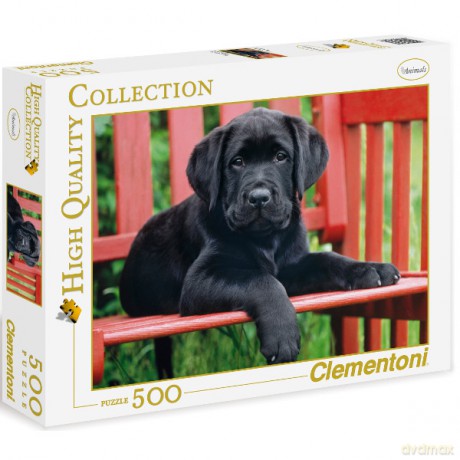 Clementoni 500 El. Czarny Pies [PUZZLE]