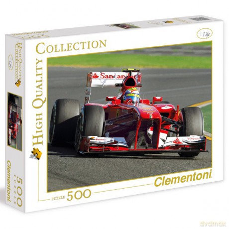 Clementoni 500 El. Czerwona Wyścigówka [PUZZLE]