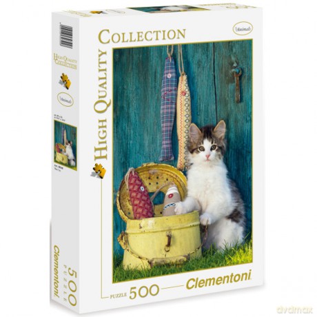 Clementoni 500 El. Kot [PUZZLE]