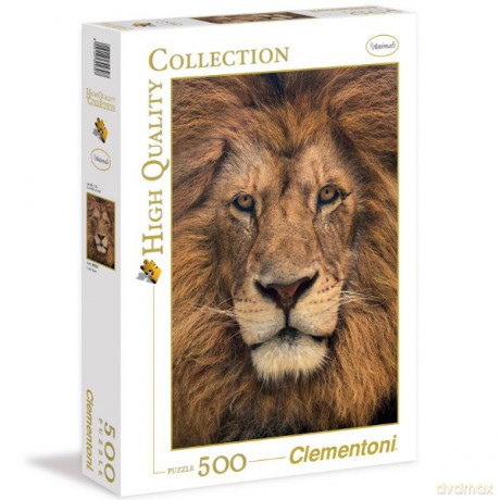 Clementoni 500 El. Lew [PUZZLE]