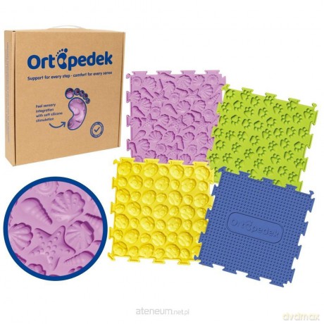 Ortopedek - maty sensoryczne 4 elementy