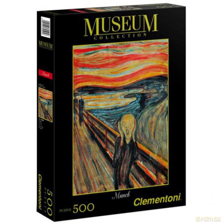 Clementoni 500 El. Museum Krzyk [PUZZLE]