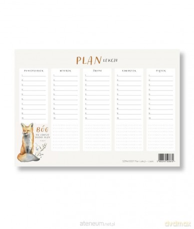Plan Lekcji - Lisek