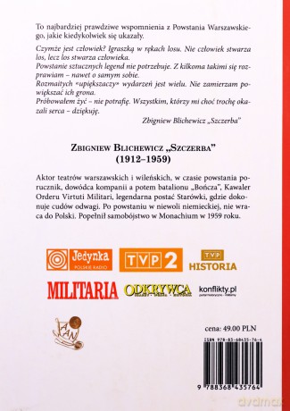 Powstańczy tryptyk - Zbigniew Blichewicz "Szczerba" [KSIĄŻKA]