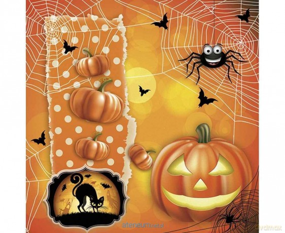 Serwetki papierowe Scarry Halloween 33x33cm 20szt