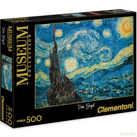 Clementoni 500 El. Van Gogh Gwiaźdz. Noc [PUZZLE]