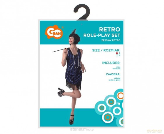 Strój dla dorosłych Retro rozm. S