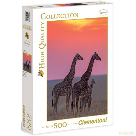 Clementoni 500 El. Żyrafy [PUZZLE]