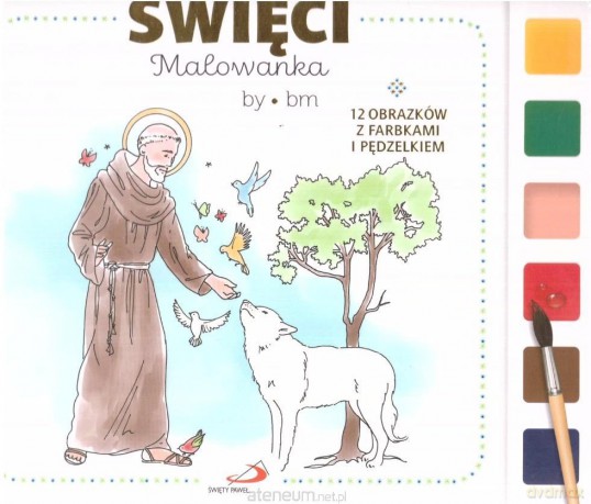 Święci malowanka - by.bm [KSIĄŻKA]