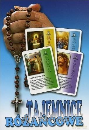 Tajemnice różańcowe duże [KSIĄŻKA]
