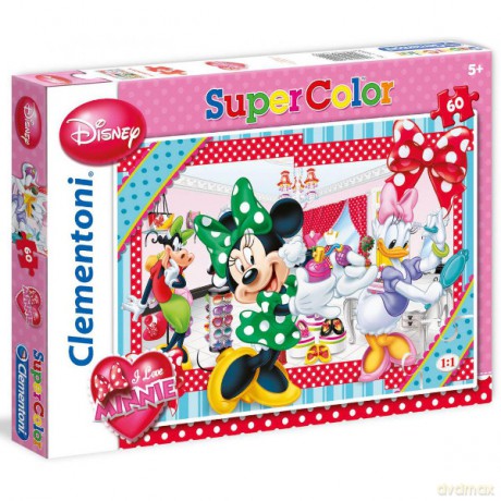 Clementoni 60 El. I Love Minnie (Myszka Mini) Disney [PUZZLE]