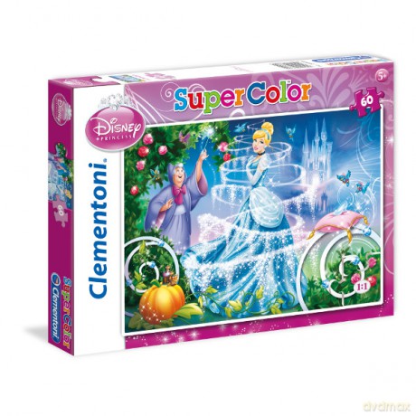 Clementoni 60 El. Kopciuszek Disney [PUZZLE]