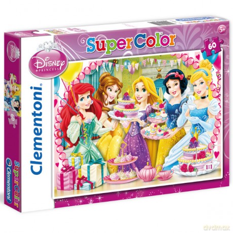 CLEMENTONI 60 el. Księżniczki [PUZZLE]