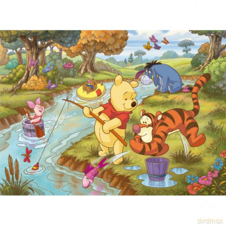 Clementoni 60 El. Kubuś Puchatek Na Rybach [PUZZLE]