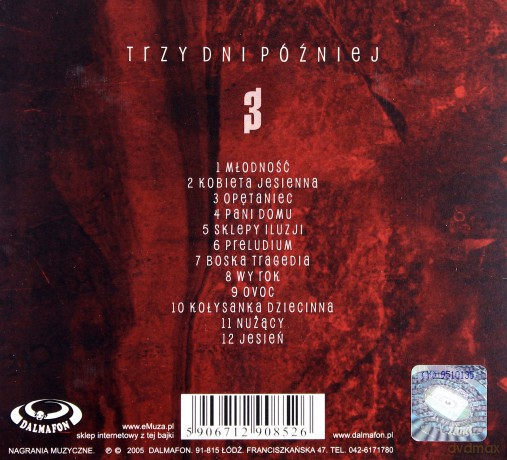 Trzy Dni Później: Trzy Dni Później [CD]