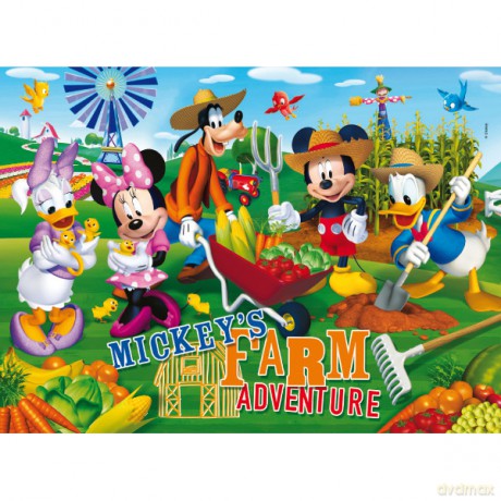 CLEMENTONI 60 el. Maxi Myszka Miki [PUZZLE]