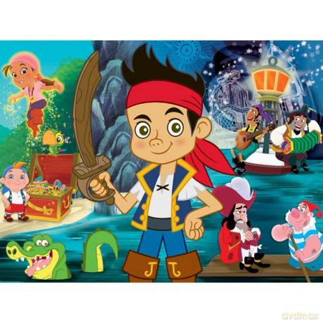 Clementoni 60 El. Pirat Jake [PUZZLE]