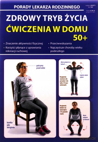 Zdrowy tryb życia. Ćwiczenia w domu 50+ - Emilia Chojnowska-Depczyńska [KSIĄŻKA]