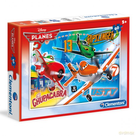 Clementoni 60 El. Samoloty Disney [PUZZLE]