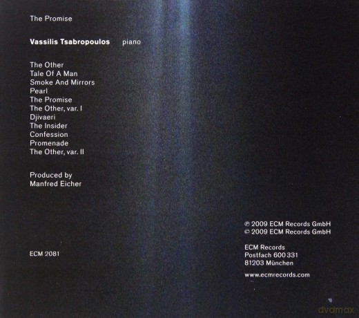Vassilis Tsabropoulos: The Promise [CD]