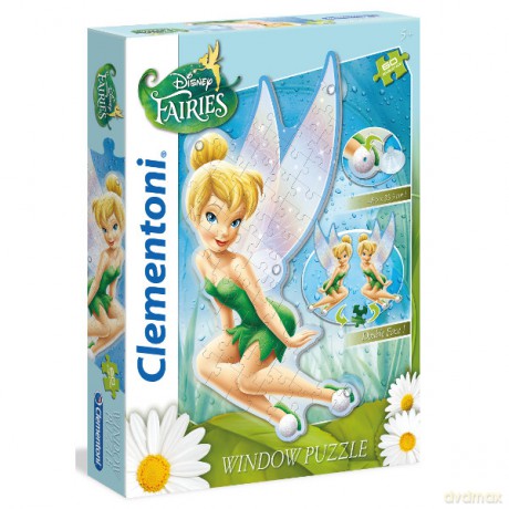 Clementoni 60 El. Window Puzzle Wróżki [PUZZLE]
