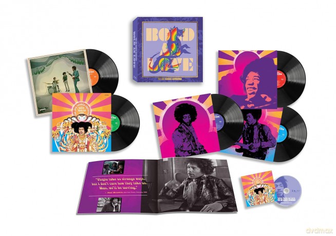 Jimi Hendrix The Experience: Bold As Love [5xWinyl]+[Blu-Ray]