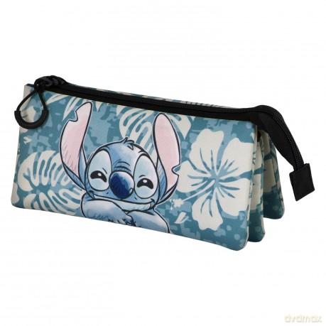 Piórnik potrójny LILO i STITCH FAN. Wymiary: 23cm X 11cm X 8cm