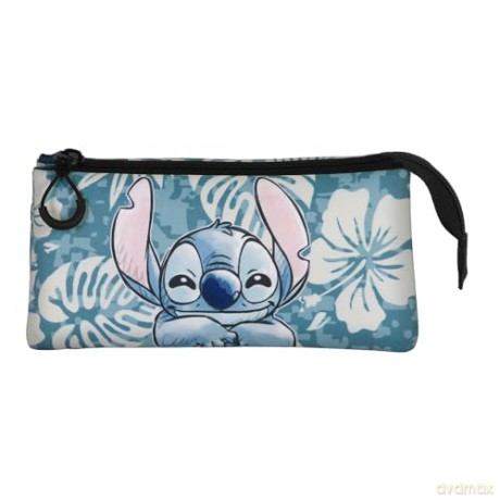 Piórnik potrójny LILO i STITCH FAN. Wymiary: 23cm X 11cm X 8cm