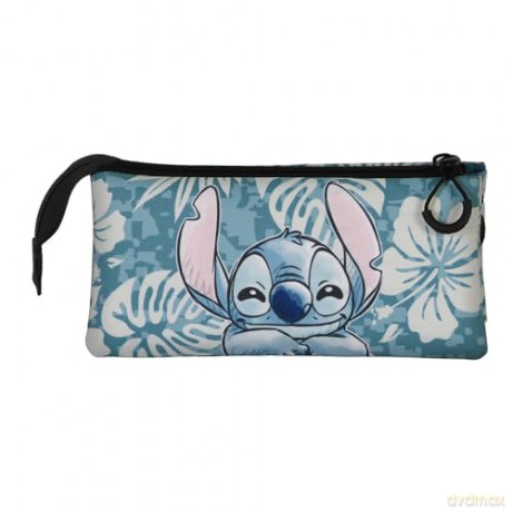 Piórnik potrójny LILO i STITCH FAN. Wymiary: 23cm X 11cm X 8cm