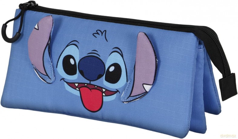 Piórnik potrójny LILO i STITCH. Wymiary: 23cm X 11cm X 8cm