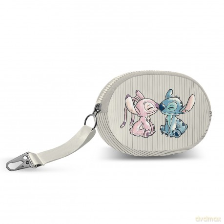 Portmonetka sztruksowa LILO i STITCH Wymiary: 12cm X 8.5cm X 1.5cm