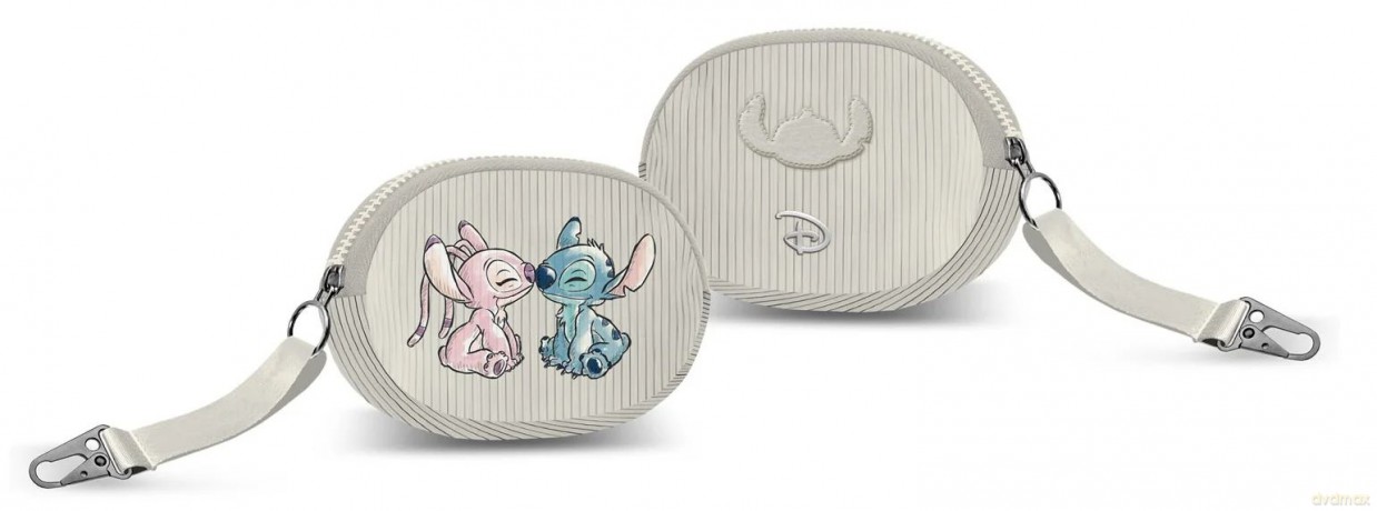 Portmonetka sztruksowa LILO i STITCH Wymiary: 12cm X 8.5cm X 1.5cm