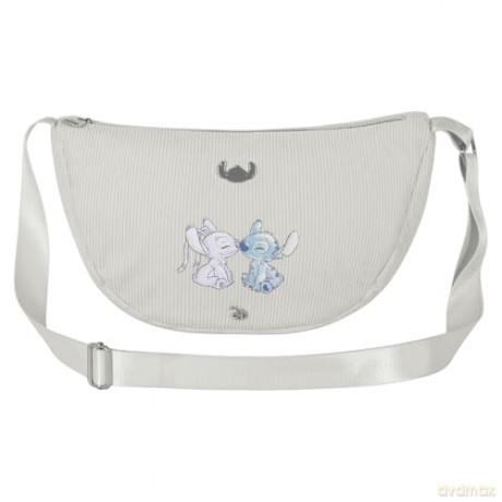 Torebka na ramię rogal LILO i STITCH. Wymiary: 34cm X 20cm X 10cm