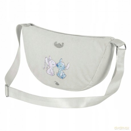 Torebka na ramię rogal LILO i STITCH. Wymiary: 34cm X 20cm X 10cm