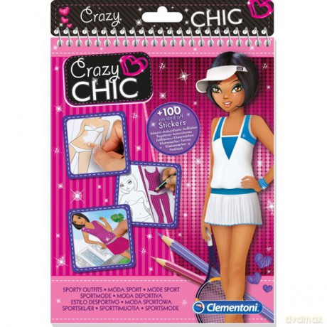 CLEMENTONI Crazy Chic Szkic. Moda Sport