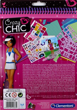 CLEMENTONI Crazy Chic Szkic. Moda Sport